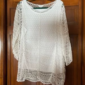 📌 CJ Banks 📌 Lace Tunic